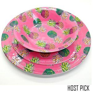 Simply Southern Dinnerwear Set - PINEAPPLES
